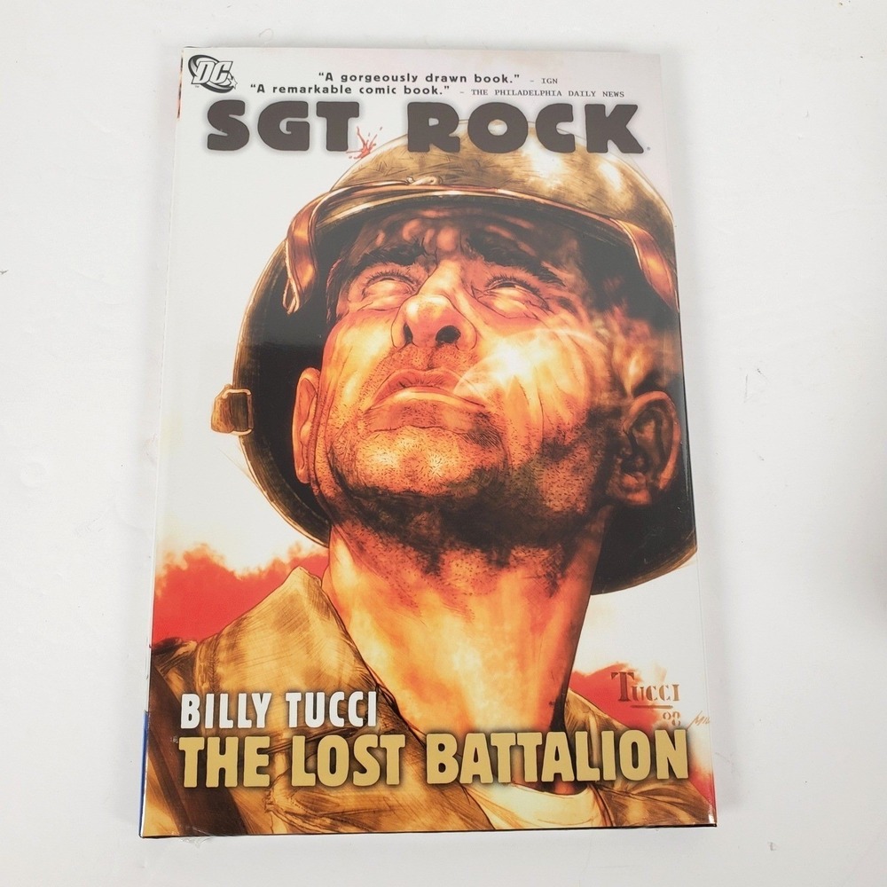 SGT. ROCK: THE LOST BATTALION (2009) DC Comics Hardback